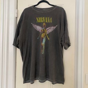 urban outfitters oversized band t, size xl